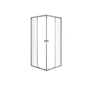 Shower Cubicle Square - Clear